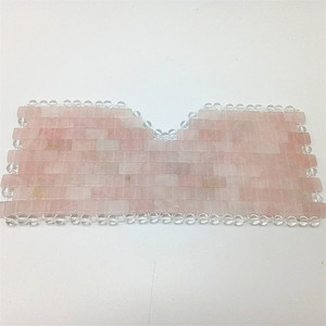 <span class=keywords><strong>Masque</strong></span> facial en quartz rose et jade, <span class=keywords><strong>masque</strong></span> de beauté pour les <span class=keywords><strong>yeux</strong></span> en pierre naturelle pour les soins de la peau, outil de relaxation anti-âge - Product Image 5