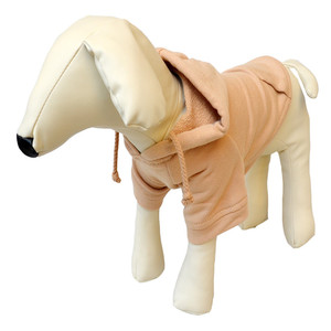 De algodón de color sólido de pequeño a grande gran perro con capucha personalizado - Product Image 5