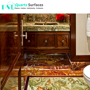 Giá thiết kế đồ họa, 3D mô hình Onyx phiến đá cẩm thạch tại một giá đặc biệt đá Trung Quốc Màu Xanh Lá Cây thiết kế đánh bóng 5 năm đá cẩm thạch tự nhiên BST - Product Image 5