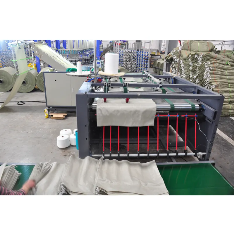 शेडोंग पीपी बुना बोरी बनाने की मशीन बैग काटने सिलाई मुद्रण मशीन