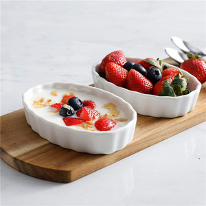 Houseware ส่วนบุคคลรูปไข่ 5 นิ้วสโตนแวร์เค้ก <span class=keywords><strong>bakeware</strong></span> โลโก้ - Product Image 1