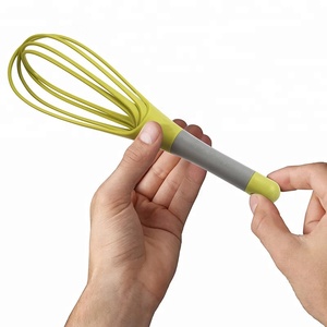 Batteur à œufs manuel pliable en <span class=keywords><strong>plastique</strong></span> de <span class=keywords><strong>cuisine</strong></span> 2 en 1, vente en gros - Product Image 2