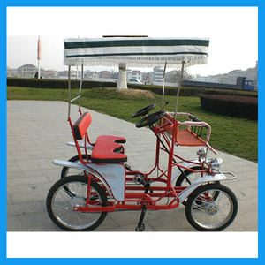 Pedal de la Bicicleta De 4 Ruedas De Bicicleta Tándem para Moto de Paseo - Product Image 4