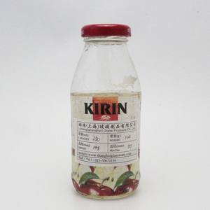 Bouteille de jus et de médicaments ronde en verre <span class=keywords><strong>opale</strong></span> de 250ml avec bouchon à vis pour emballage Capacités de 1000ml 500ml 300ml disponibles - Product Image 2