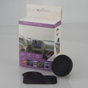 <span class=keywords><strong>Amazon</strong></span> <span class=keywords><strong>venta</strong></span> Caliente Negro De Ventilación de Aire ABS Magnética Sostenedor Del Coche Del Teléfono Móvil - Product Image 1