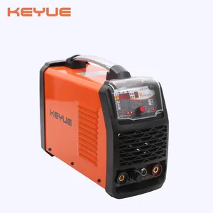 TIG-200P Las Fase Tunggal, Pengelas Inverter DC MMA/TIG IGBT DC Fase Tunggal 220V 200A 2T/4T Kontrol Digital