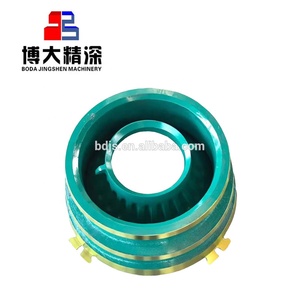 Piezas de repuesto para trituradora de cono de piedra a GP200 GP300 acero al manganeso Mn18Cr2 manto cóncavo duradero - Product Image 2