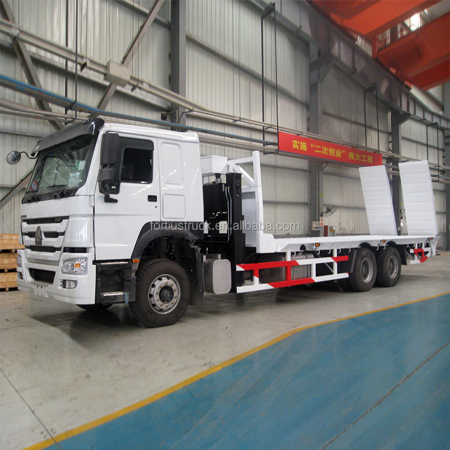 SINOTRUK HOWO 10-колесный самопогрузчик, эвакуатор, грузовик с лебедкой 8 ~ 10 тонн