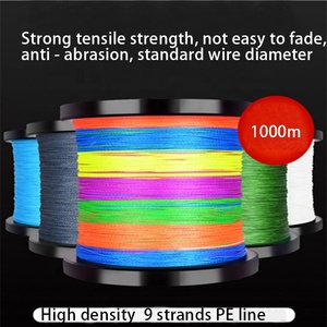 1000M 9 Strands linea di Pesca Intrecciata pe spool Super Forte Linea di pesca di lunghezza della linea - Product Image 2