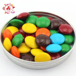 Grandes grãos de chocolate/multicolor chocolate em massa 2g 1.8cm