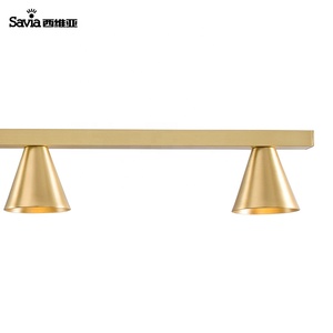 Savia Moderne En Laiton Massif Doré Lustre Pendentif Lumière avec 5 Lampe de Plafond Led <span class=keywords><strong>Suspension</strong></span> Suspendue Pour La <span class=keywords><strong>Cuisine</strong></span> - Product Image 4