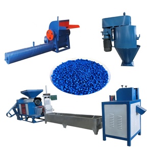 Full-automatic waste plastic recycling machine or small plastic granulator