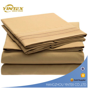 2023 뜨거운 판매 부드러운 이집트 품질 울트라 소프트 고급스러운 4 피스 침대 시트 세트 화이트 침대 시트 - Product Image 4