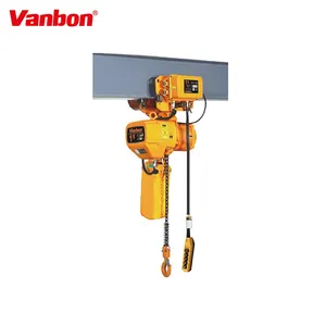 Vanbon Pabrik Crane Mengangkat Bagian Chain Block Hoist Listrik 1T dengan Harga Yang Baik