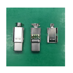 Conector <span class=keywords><strong>USB</strong></span> tipo <span class=keywords><strong>C</strong></span>, carcasa de metal, macho - Product Image 3