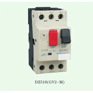 Manufacturer Price Moulded Case Electrical Motor Protection Circuit Breaker DZ518(GV2-M)