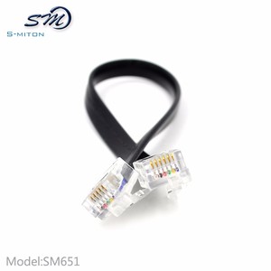 Lot de 30 cordons RJ12 avec connecteur latéral à gauche pour jouets <span class=keywords><strong>EV3</strong></span>, connecteur 6P6C - Product Image 2