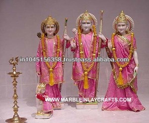 Estatua de Ram Darbar Murti en Mármol de Makrana - Product Image 1