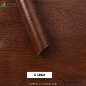 Zelfklevende <span class=keywords><strong>PVC</strong></span> houtnerf vinyl decoratieve <span class=keywords><strong>film</strong></span> voor meubels cover - Product Image 4