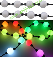SHIJI DC12V Lumière LED 3D à 360 degrés pour intérieur, 6 LED, boule 3D, Ws2811 WS2801 UCS512, lumière LED pixel