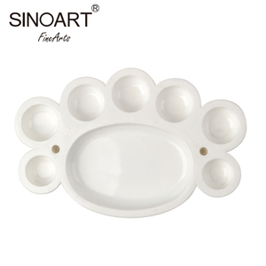 Mortier et pilon en céramique, porte-pinceaux en céramique, peinture à l'<span class=keywords><strong>aquarelle</strong></span>, palettes en porcelaine - Product Image 6