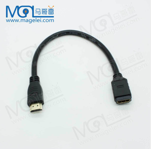 Câble d'extension <span class=keywords><strong>HDMI</strong></span> mâle-femelle de 30 cm (0,3 m) - Prise en charge de la résolution 1080P 3D - Product Image 6
