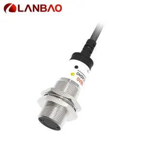 LANBAO फैलाना प्रतिबिंब डीसी 3/4 तारों केबल कनेक्शन M18 photoelectric सेंसर 2m