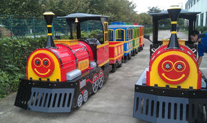 Nuevos cabritos de la llegada paseo sin caminos tren eléctrico tour tren venta - Product Image 4