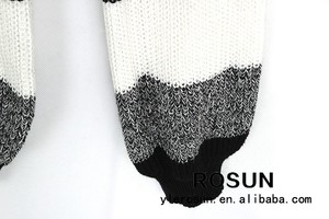 La <span class=keywords><strong>marque</strong></span> française chandails, rayé noir et blanc chandails, à tricoter les modèles - Product Image 5