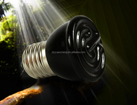 Mini lampe chauffante en céramique infrarouge pet reptile chauffe-animal lampe chauffante couveuse chaude