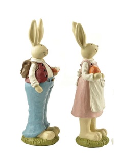 Commercio all'ingrosso di prodotti in <span class=keywords><strong>resina</strong></span> coniglietto di pasqua <span class=keywords><strong>giardino</strong></span> conigli <span class=keywords><strong>statue</strong></span> per la decorazione della casa - Product Image 4