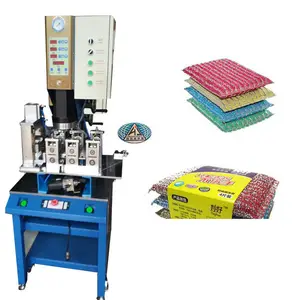 Auto-sponge welding machine,dish washing sponge scrubber making machine