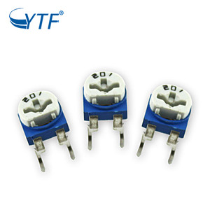 Resistori per categoria di prodotto 201ohm con resistore variabile blu bianco RM065 - Product Image 3