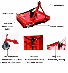 Tractor Heno Topper Slasher Segadora De Hierba De Corte Rotatorio - Product Image 3