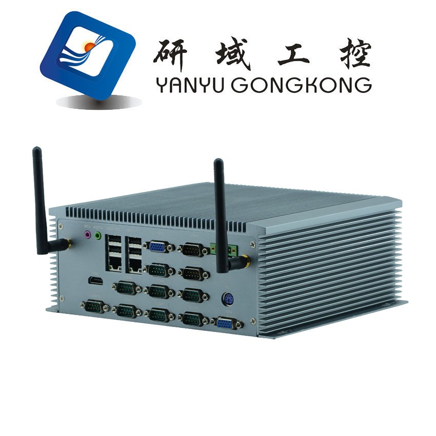 X86 pc firewall 2 порта Ethernet (Intel 82583 В) mini ITX мини-промышленный ПК 10 * COM