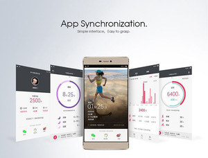 Huawei <span class=keywords><strong>TalkBand</strong></span> B2 Bluetooth Pulsera Inteligente Fitness Usable Compatible Teléfono Móvil inteligente Dispositivo de Pulseras - Product Image 5