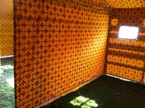 เต็นท์ผ้าใบแบบอาหรับหรูหราดั้งเดิม,เต็นท์สำหรับตั้งแคมป์ทะเลทรายกลางแจ้งเต็นท์ลายทางสีดำและสีขาวแบบอาหรับ - Product Image 3