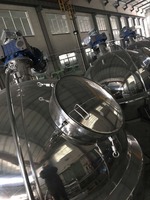 Top kwaliteit voedsel mixer verwarmde/stoommantel waterkoker/industriële kookpotten met mixer