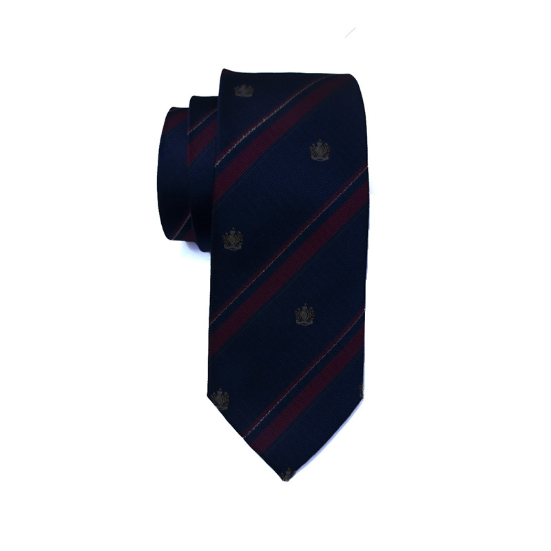 Verified Supplier Seven Fold Tie Natural Silk Jacquard Woven