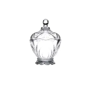 bonbons cristal bol Suppliers-Youpin — pot de stockage transparent en cristal, verres de qualité, pour le mariage, sucrier, bol de bonbons