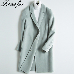 2018 New Fashion Double-sided Mongolian Cashmere Cappotto di Pelliccia. - Product Image 6