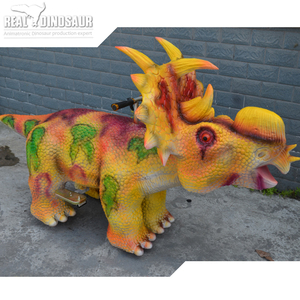 Juego Divertido Favorito de los Niños, <span class=keywords><strong>Interesante</strong></span> Auto Eléctrico de Dibujos Animados de Dinosaurios, Metálico, para Interiores/Exteriores, Centros Comerciales, Parques de Aventuras - Product Image 5