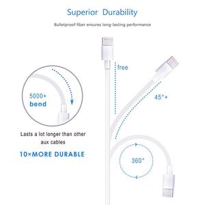 Tùy chỉnh MFI chứng nhận bán buôn ánh sáng để Cáp USB cho iPhone <span class=keywords><strong>iPod</strong></span> - Product Image 3