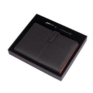 Promotion Custom A5 Business Loose Leaf Notebook Refillable Pu <strong>Leather</strong> <strong>Notepad</strong> with Pen Holder 6 Rings Binder Planner Journal - Product Image 5