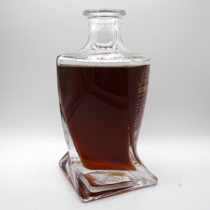 Botellas de Licor de Vidrio de 750 ml con Diseño Personalizado de Fábrica, Botella de Licor con Forma de Espiral de 750 ml para Whisky - Product Image 5