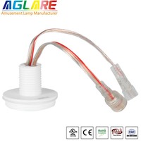 Module de lumière rgb led, cartable transparent, résistant à l'eau ip65, 45MM, 24v, modèle caméléon, projection de pixels