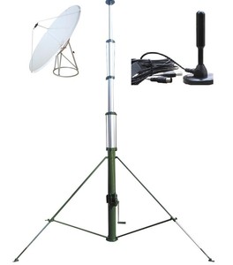 60ft 18M cao tay quây Viễn Thông ăng ten tự hỗ trợ tháp với Guy dây - Product Image 1