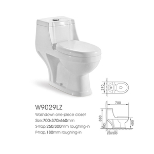 Nút Bồn Cầu Một Mảnh Bọc Ghế Phòng Tắm Bằng Gốm Và Đồ Trang Trí Bồn Tắm Vòi Phun Nước Siphon Hiện Đại Gắn Sàn Tự Động Vận Hành - Product Image 2