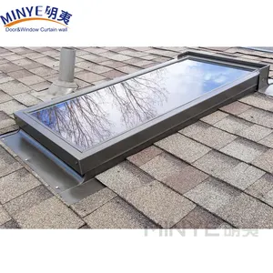 Aluminum Skylight Modern Style Aluminum Balcony Roof Window Skylight Hot Sell