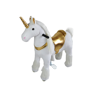 Caballo Mecánico de Peluche <span class=keywords><strong>para</strong></span> <span class=keywords><strong>Niños</strong></span>, Juguete de Unicornio <span class=keywords><strong>para</strong></span> Montar - Product Image 2